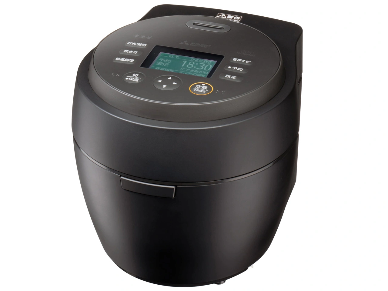 三菱電機 本炭釜 紬 NJ-BW10G-B [炭漆黒]