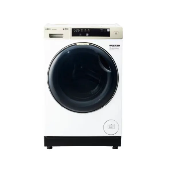 アクア AQW-DM10R-L(W) ドラム洗濯機 左開き 洗濯10.0kg