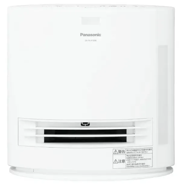 パナソニック 加湿機能付きセラミックファンヒーター DS-FKX1206-W