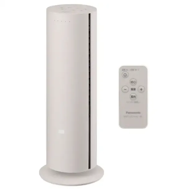 パナソニック リモコン付きナノイーX搭載ファンヒーター Hot＆Cool DS-FWX1201-C