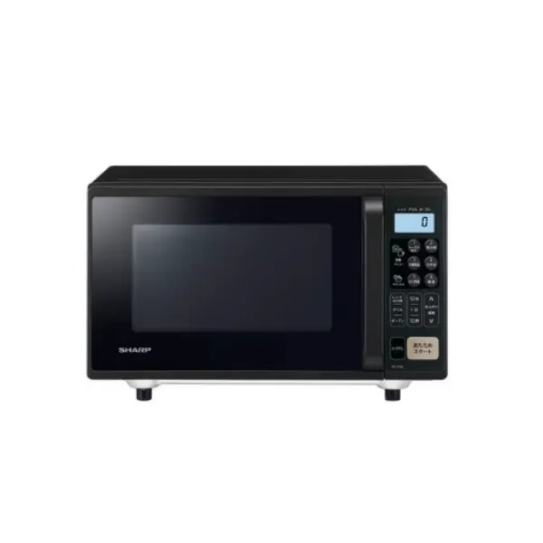 シャープ RE-F165-B オーブンレンジ コンパクト設計 16L ブラック